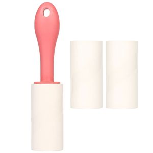 Set de cepillo pegajoso 3 piezas rosado