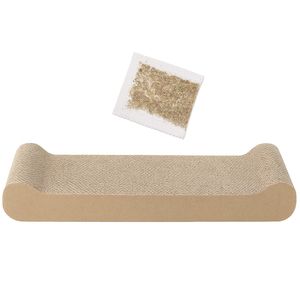Carton corrugado para gato 43x21