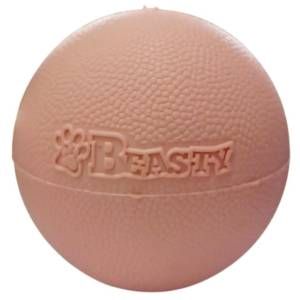 Juguete de pelota de goma con sonido rosado