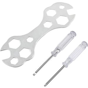 Set de desarmadores y llave 10 en 1
