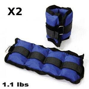 Pesas de tobillo y muñeca 1.1 libras 1 par