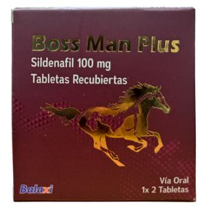 Sildenafil 100mg 2 tabletas