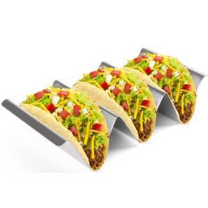 Base de metal para 3 tacos