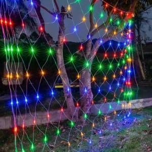 Luces LED de cortina 2x1.5 metros colores