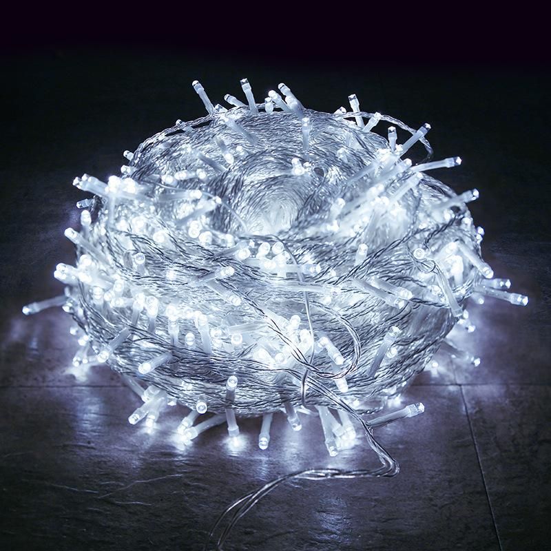 Luces LED de 9 metros blancas