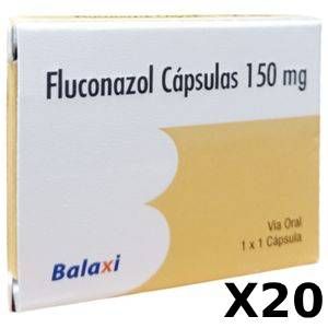 Fluconazol 150mg 20 tabletas