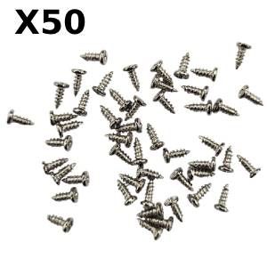 Mini tornillos de metal 50 piezas