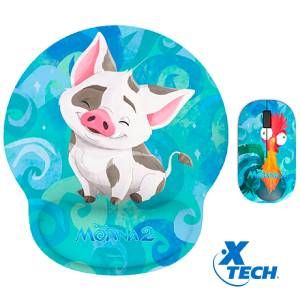 Combo de mouse inalambrico + pad Moana