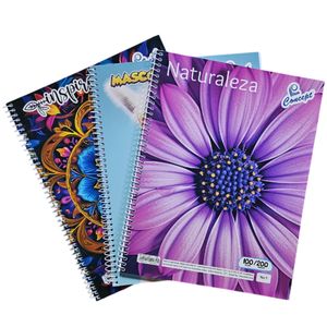 Cuaderno espiral #1 100 hojas cuadricula FEM