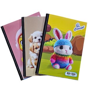 Cuaderno de 100 hojas cuadricula 8mm FEM