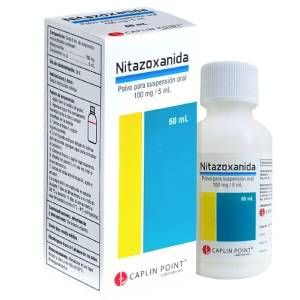 Nitazoxanida 100mg solucion oral