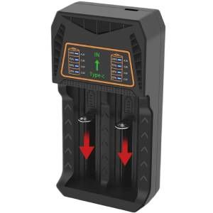 Cargador de baterias 18650