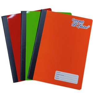 Cuaderno cocido grande liso