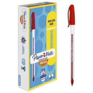 Lapicero kilometrico 1.0 12 unidades rojo