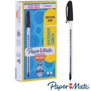 Lapicero kilometrico 1.0 12 unidades negro