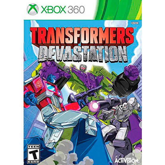 xbox 360 Transformers devastation