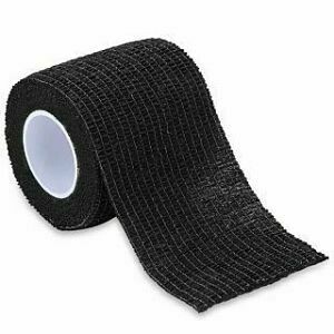 Vendaje cohesivo coban de 2" negro