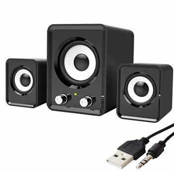 Bocinas de 11w + woofer 3 piezas