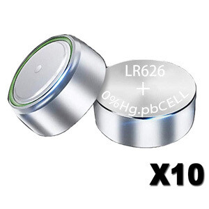 Baterias LR626 10 unidades