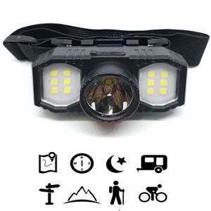 Linterna LEDx3 recargable de cabeza