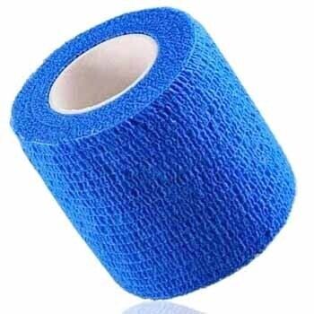 Vendaje cohesivo coban de 2" azul