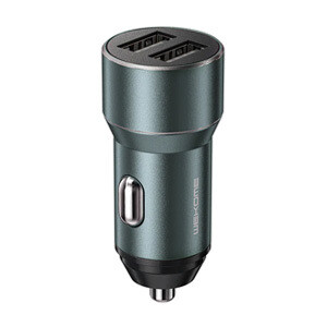 Cargador USB doble carga rapida para carro