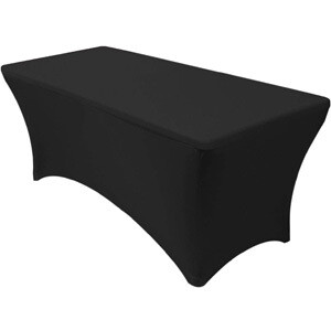 Funda spandex negra para mesa