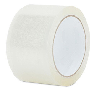 Tape de 2" transparente de 90 yardas