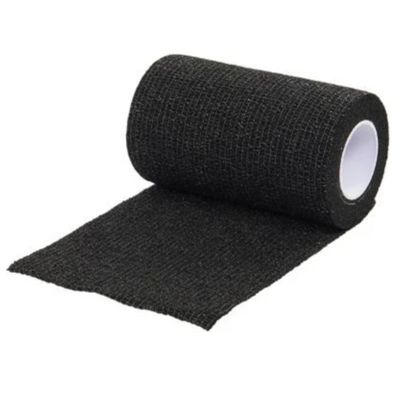 Vendaje cohesivo coban de 4" negro