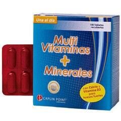Multivitaminas + minerales 100 tabletas