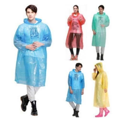 Capa para lluvia adulto