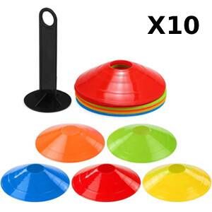 Conos de entrenamiento 10 piezas