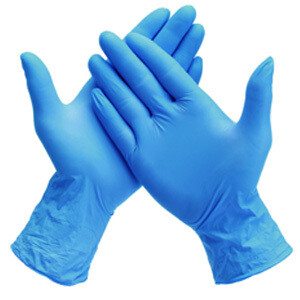 Guantes de nitrilo M 100 unidades