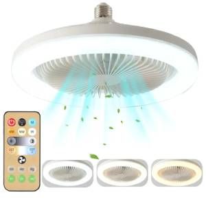 Ventilador con bombilla LED 30W