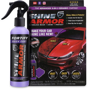 Abrillantador para carro + toalla