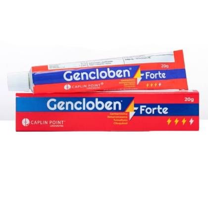 Pomada para la piel con 4 medicamentos