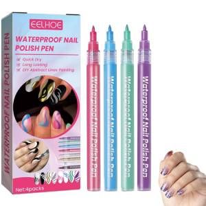 Marcador de uñas 4 unidades