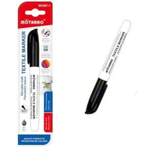Marcador para ropa y tela negro