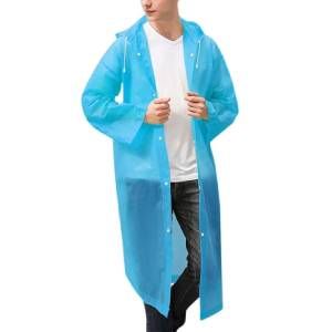 Capa para lluvia adulto con botones