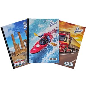 Cuaderno engrapado 100 hojas cuadricula