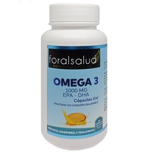 Omega 3 1000mg 100 capsulas gel