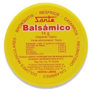 Pomada balsamica de mentol y eucalipto