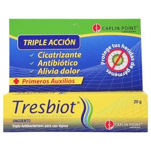 Crema para heridas antibacteriana triple