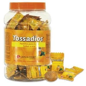 Tossadios 100 pastillas sabor miel
