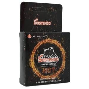 Preservativos sostengo hot 3 unidades