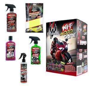 KIT Moto de cuidado de moto 6 articulos