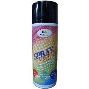 Pintura en spray 400ml negra mate