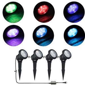 Reflectores LED programables 4 unidades