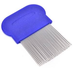 Peine para piojos de acero inoxidable