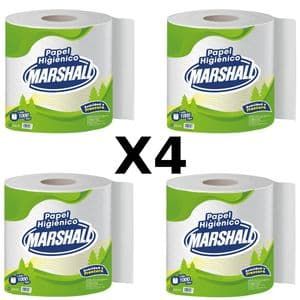Papel higienico 1000 hojas 4 rollos